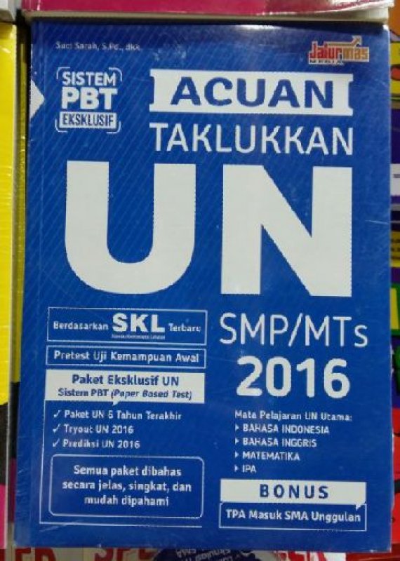 Cover Buku Acuan Taklukkan UN SMP/MTs 2016