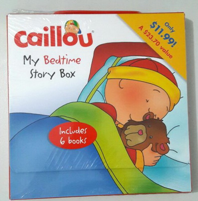 Cover Buku Caillou: My Bedtime Story Box [Includes 6 books] (english version)