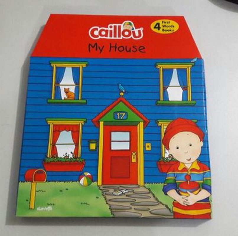 Cover Buku Caillou: My House (english version)