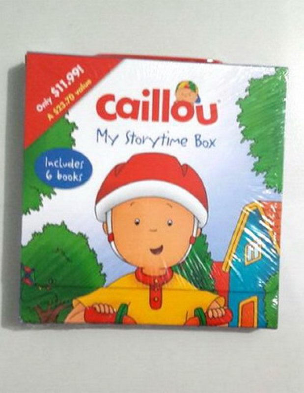 Cover Buku Caillou: My Storytime Box [Includes 6 books] (english version)