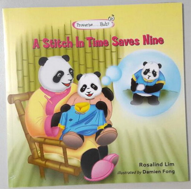 Cover Buku A Stitch In Time Saves Nine (english version)