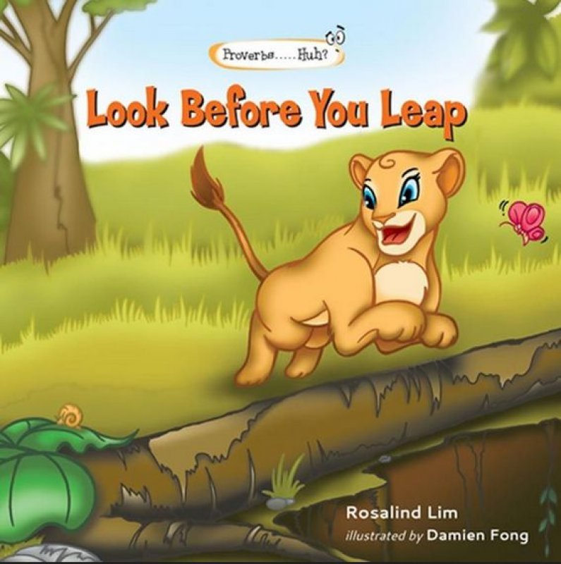 Cover Buku Look Before You Leap (english version)