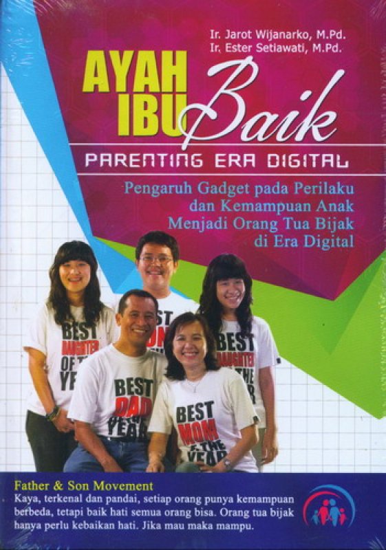 Cover Buku Ayah Ibu Baik - Parenting Era Digital