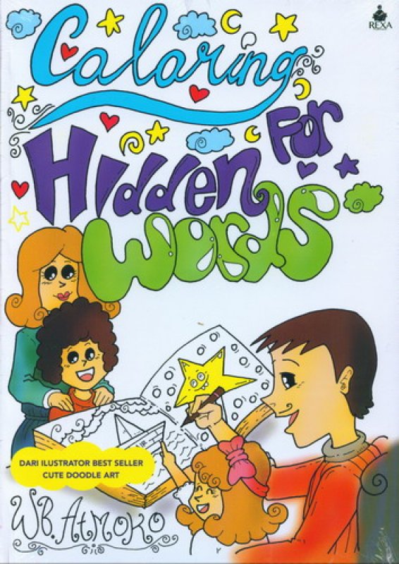 Cover Buku Coloring For Hidden Words
