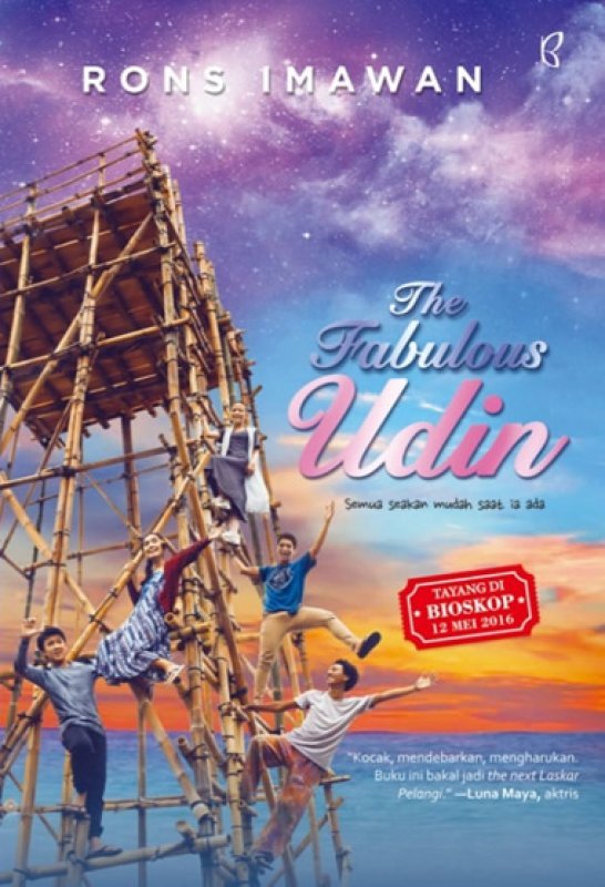 Cover Buku The Fabulous Udin (Cover Film)