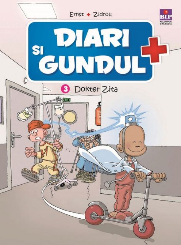 Cover Buku Diari Si Gundul 3 : Dokter Zita