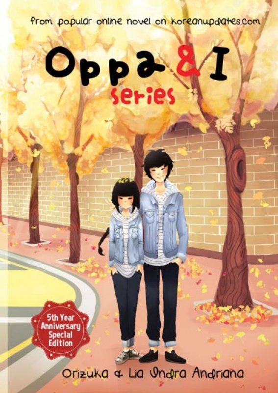 Cover Buku Oppa & I Series 