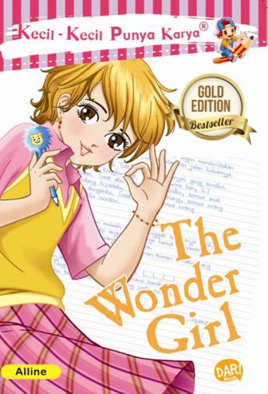 Cover Buku Kkpk.The Wonder Girl-New (Fresh Stock)