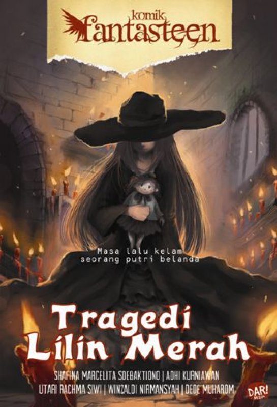 Cover Buku Fantasteen #42: Tragedi Lilin Merah