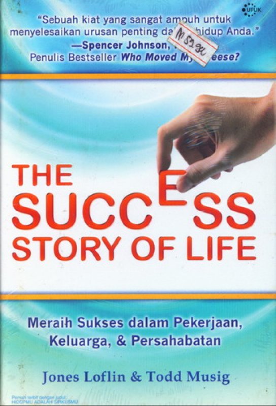 Cover Buku The Success Story Of Life [HC]