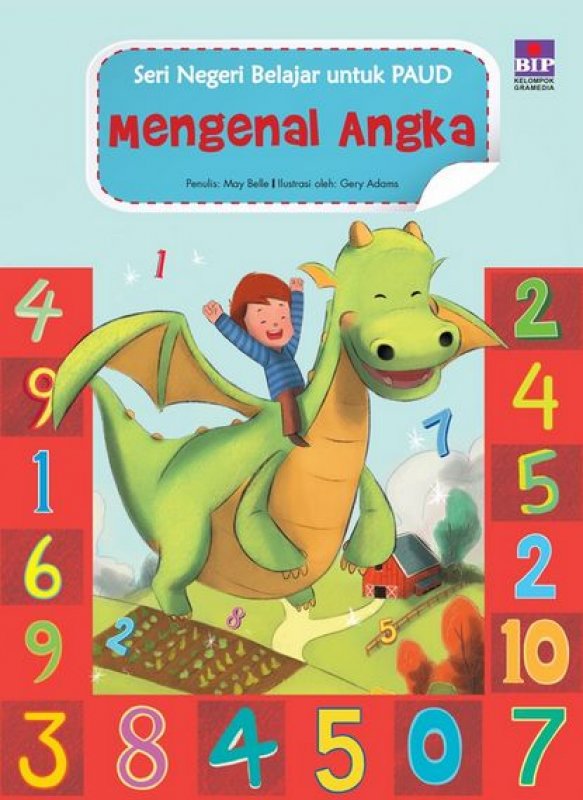 Cover Buku Seri Negeri belajar Untuk Paud : Mengenal Angka