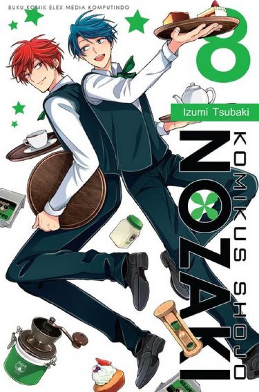 Cover Buku Komikus Shojo Nozaki 08