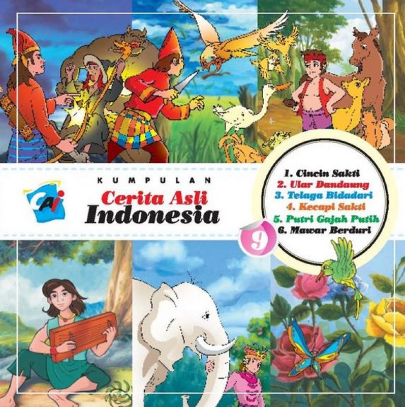 Cover Buku Kumpulan Cerita Asli Indonesia Vol. 9