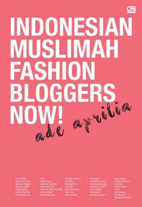 Cover Buku Indonesian Muslimah Fashion Blogger Now