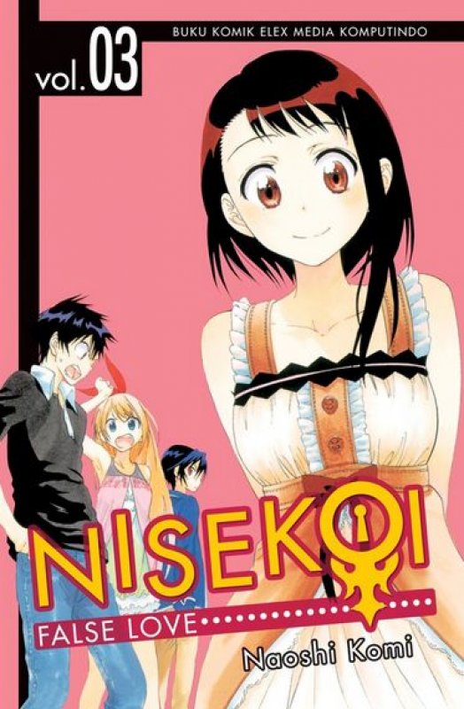 Cover Buku Nisekoi : False Love 03