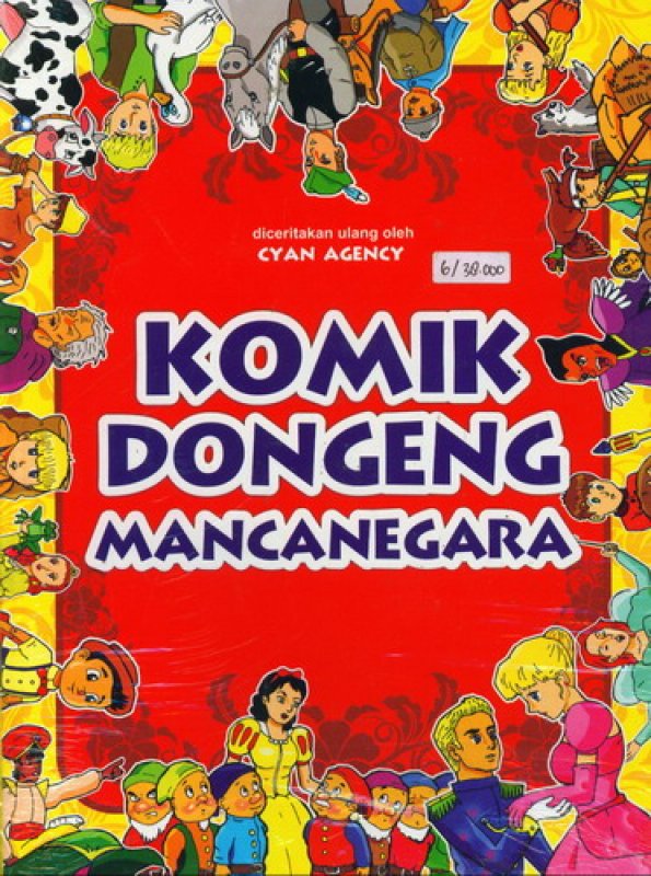 Cover Buku Komik Dongeng Mancanegara