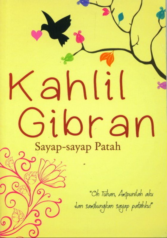 Cover Buku Kahlil Gibran: Sayap-Sayap Patah