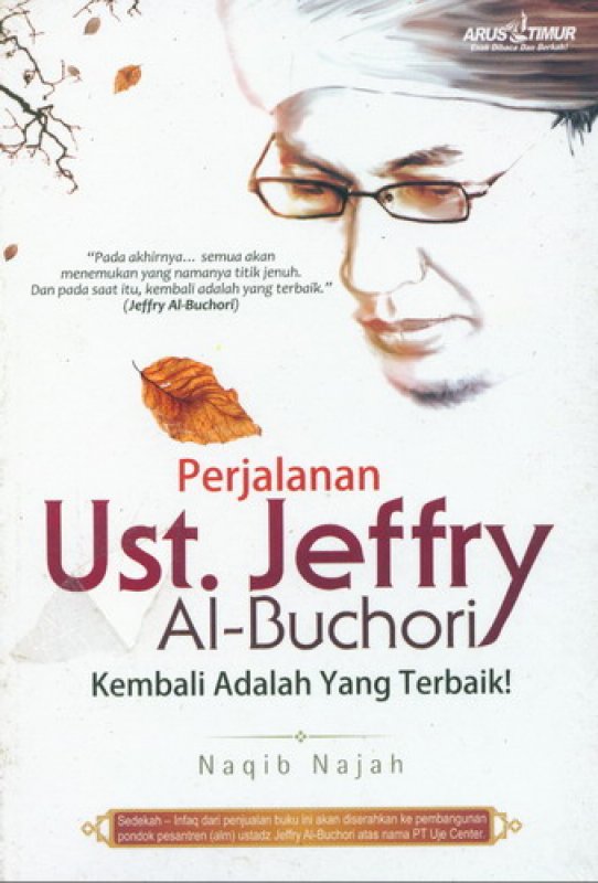 Cover Buku Perjalanan Ust. Jeffry Al-Buchori Kembali Adalah Yang Terbaik
