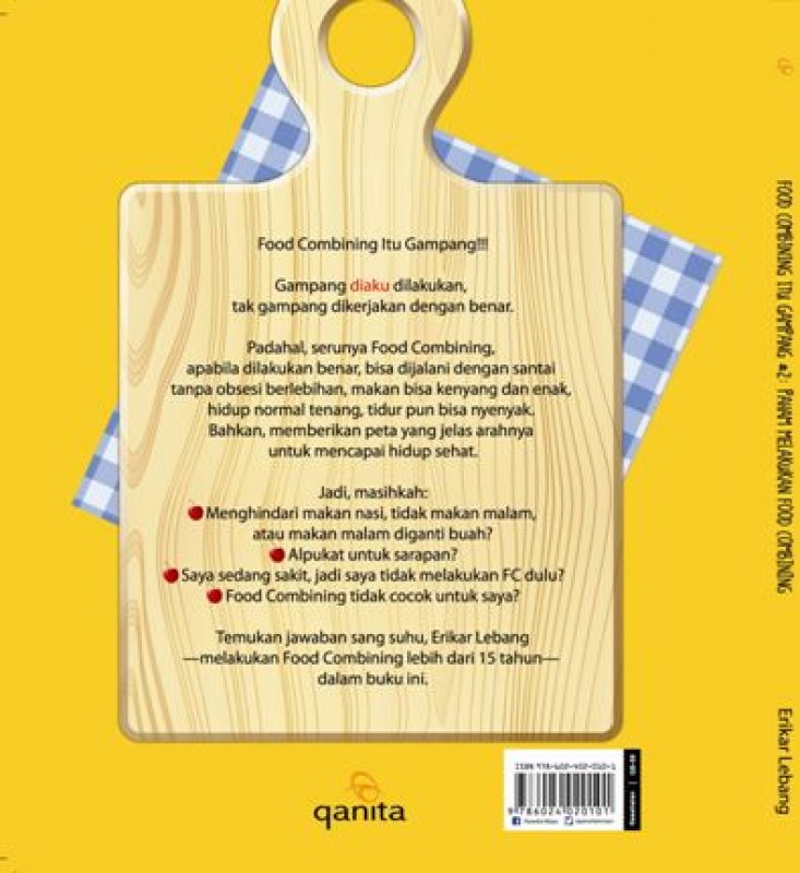 Cover Belakang Buku Food Combining Itu Gampang #2