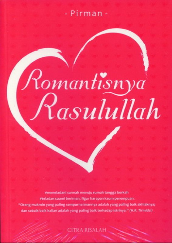 Cover Buku Romantisnya Rasulullah