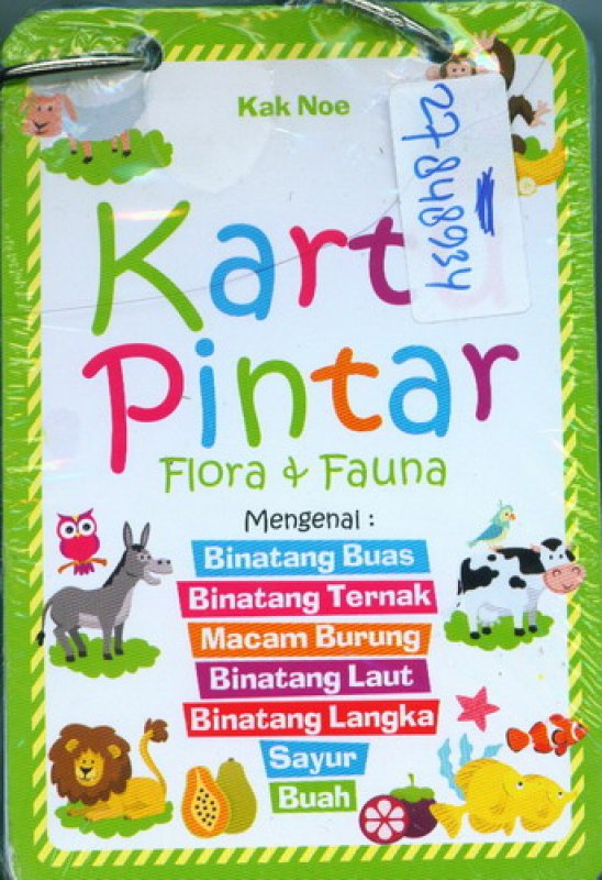 Cover Buku Kartu Pintar Flora & Fauna