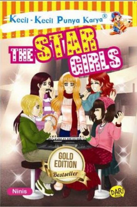 Cover Buku Kkpk. The Star Girls-New