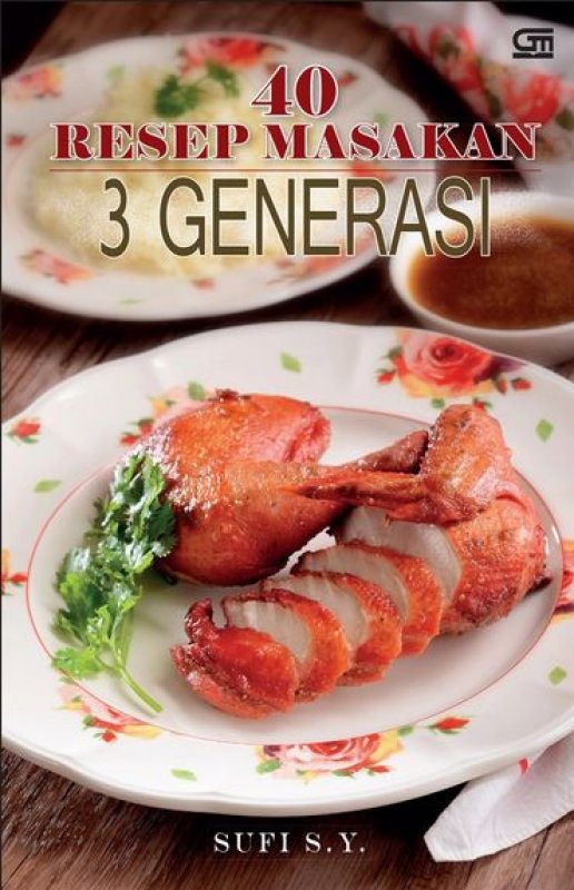 Cover Buku 40 Resep Masakan 3 Generasi