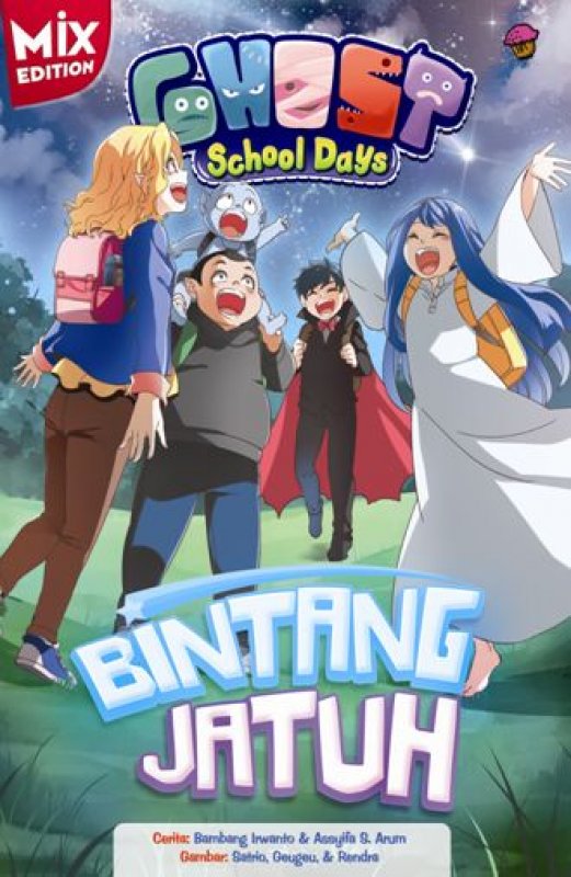 Cover Buku Ghost School Days Mix 12: Bintang Jatuh