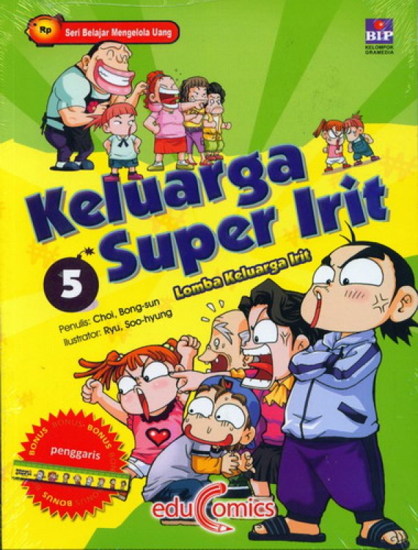Cover Buku Keluarga Super Irit 5 : Lomba Keluarga Irit