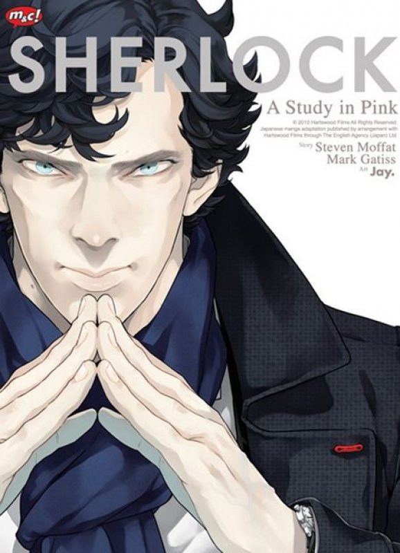 Cover Buku Sherlock: A Study In Pink