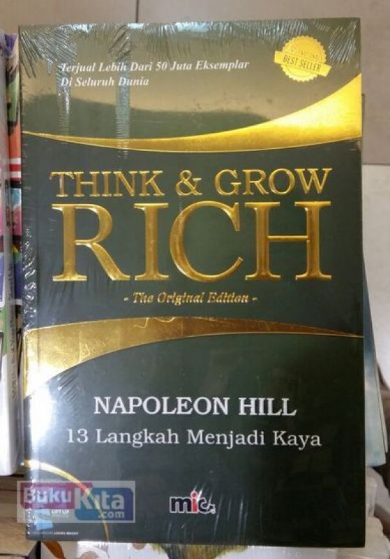 Cover Buku Think & Grow Rich [Edisi Asli]