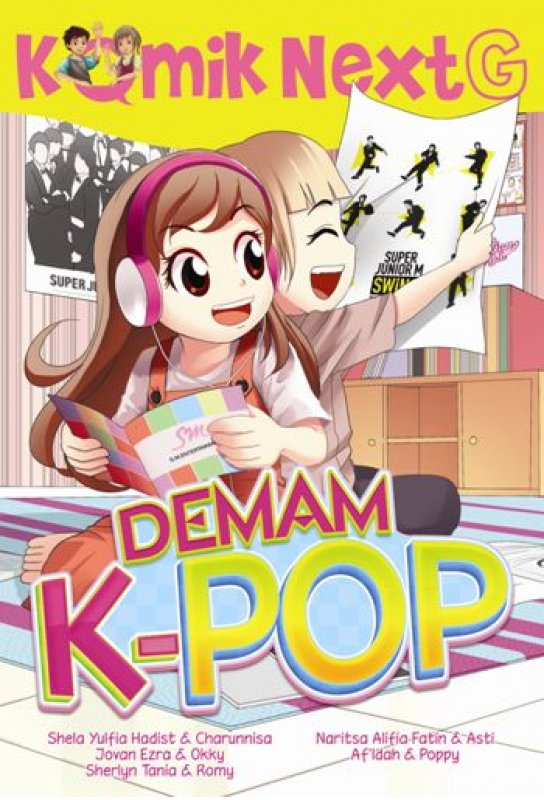 Cover Buku Komik Next G: Demam K-Pop (Republished)