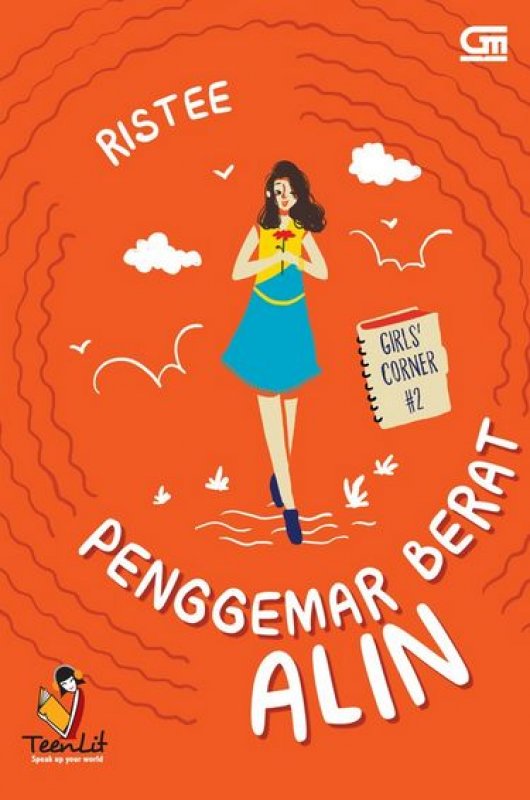 Cover Buku Girls Corner: Penggemar Berat Alin - Cover Baru