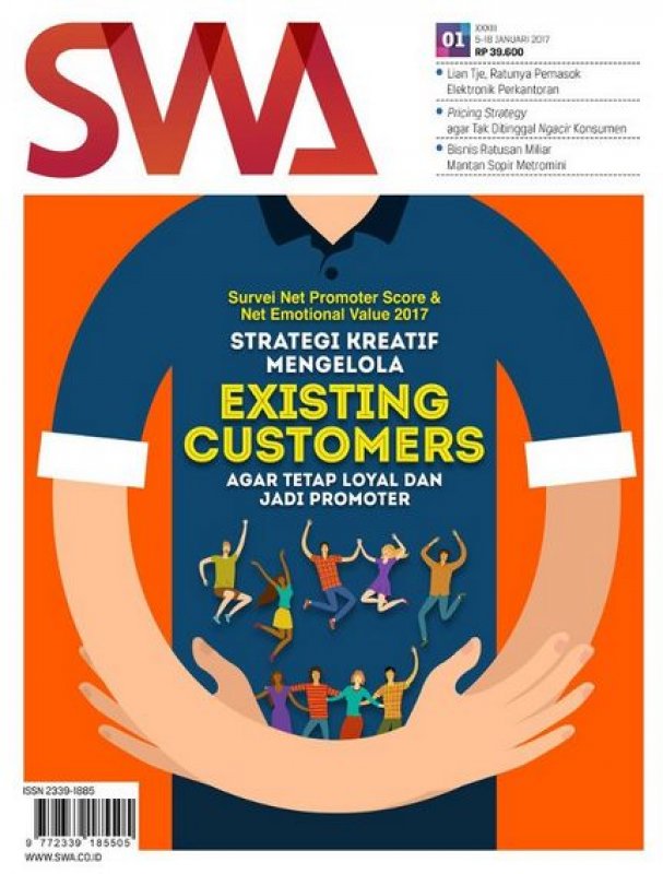 Cover Buku Majalah SWA Sembada No. 01 | 5 - 18 Januari 2017
