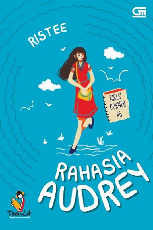 Cover Buku Girls Corner: Rahasia Audrey - Cover Baru