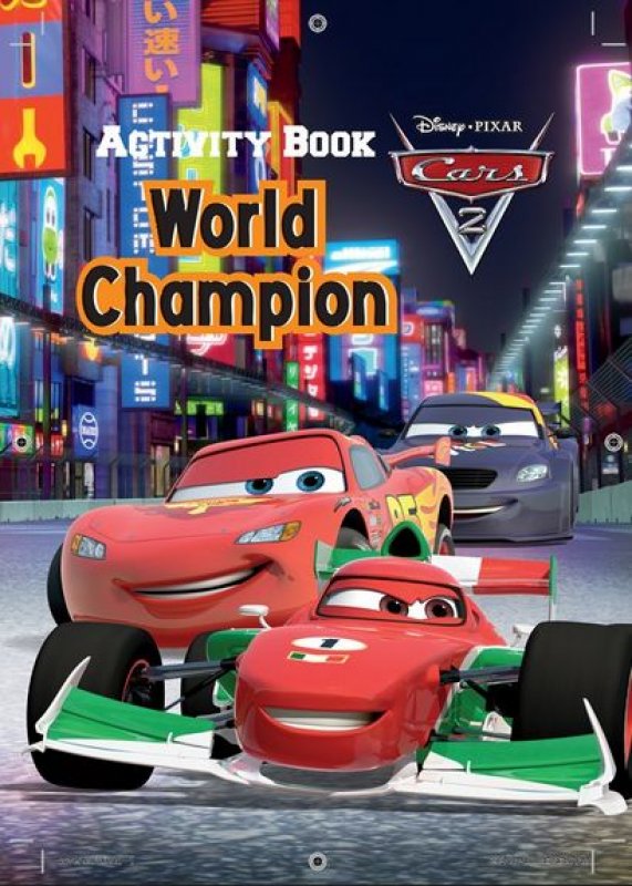 Cover Buku Activity Book Cars : World Champion