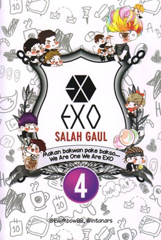 Cover Buku EXO SALAH GAUL 4