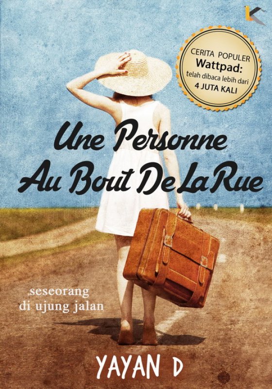 Cover Buku Une Personne Au Bout De La Rue - Seseorang di Ujung Jalan
