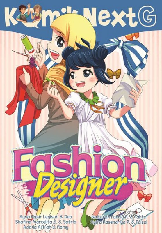 Cover Buku Komik Next G Fashion Designer-New