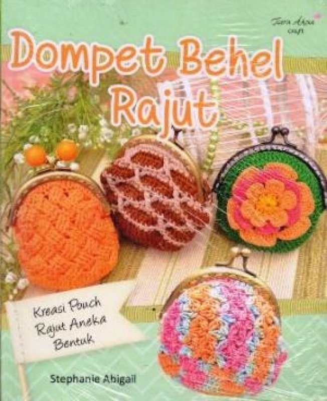 Cover Buku Dompet Behel Rajut