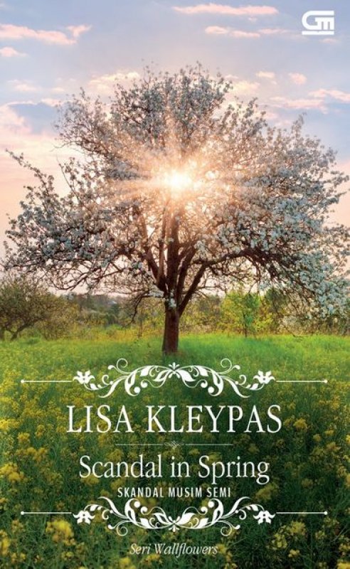Cover Buku Historical Romance: Skandal Musim Semi (Scandal In Spring) Cover Baru (Buku Murah)