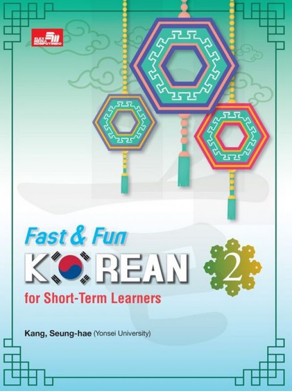 Cover Buku Fast & Fun Korean For Short-Term Learners 2 + Cd