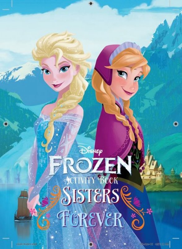 Cover Buku Activity Book Frozen : Sisters Forever