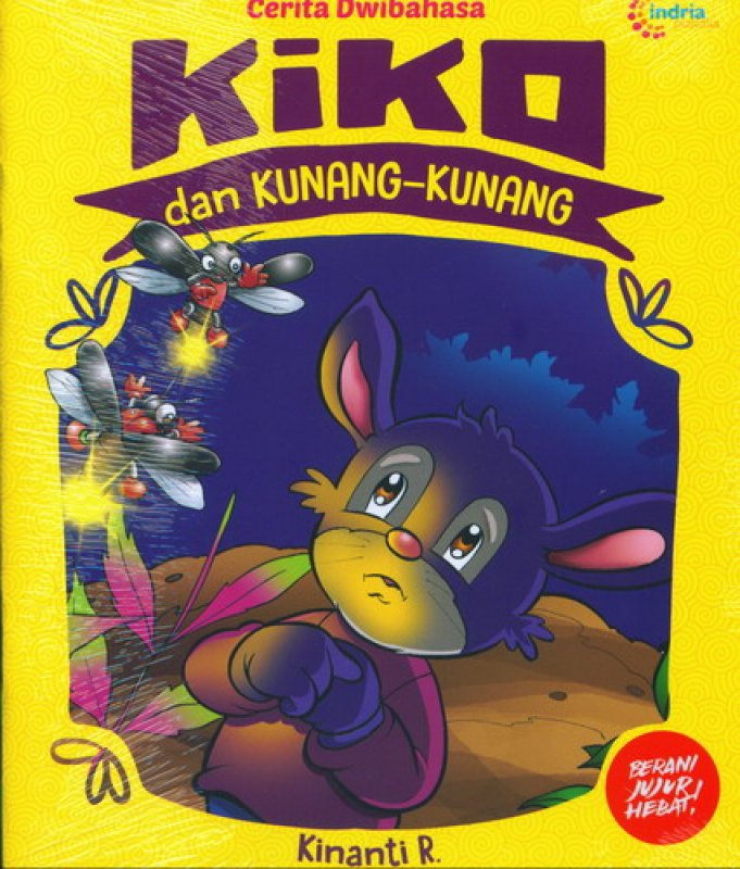 Cover Buku Kiko dan Kunang-Kunang [Cerita Dwibahasa]