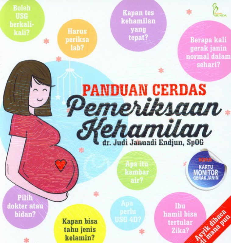 Cover Buku Panduan Cerdas Pemeriksaan Kehamilan
