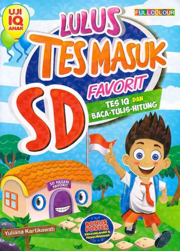 Cover Buku Lulus Tes Masuk SD Favorit