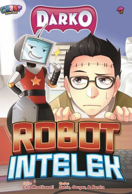 Cover Buku Komik Darko Vol. 7: Robot Intelek