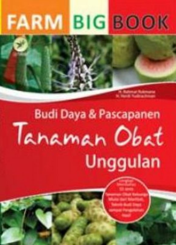 Cover Buku Farm Bigbook: Budi Daya Dan Pascapanen Tanaman Obat Unggulan