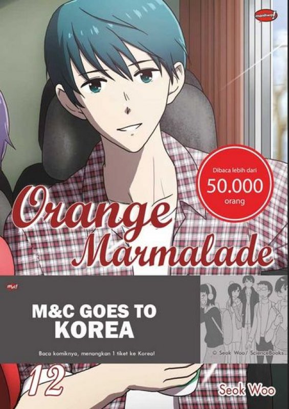 Cover Buku Orange Marmalade 12