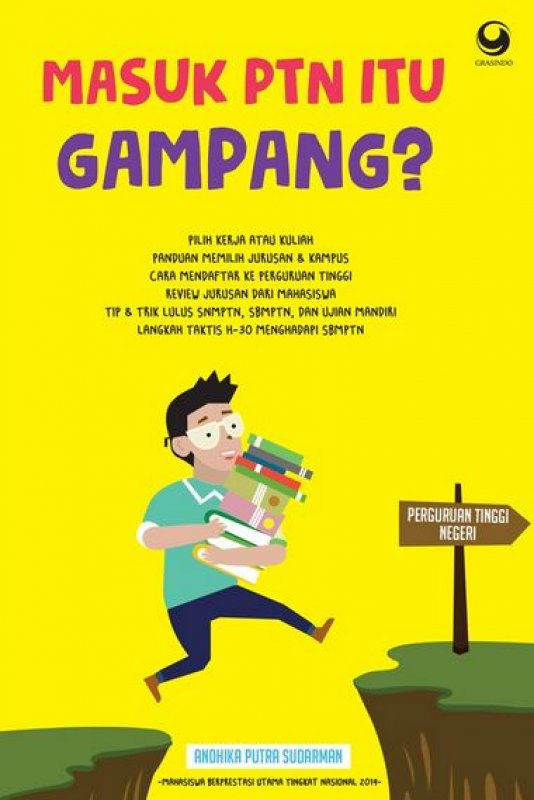 Cover Buku Masuk PTN Itu Gampang?